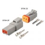 DT automotive connectors 2 3 4 6 8 12 way